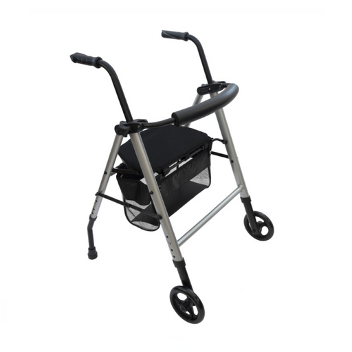 Andador Rollator de aluminio con ruedas y asiento regulable 2214N