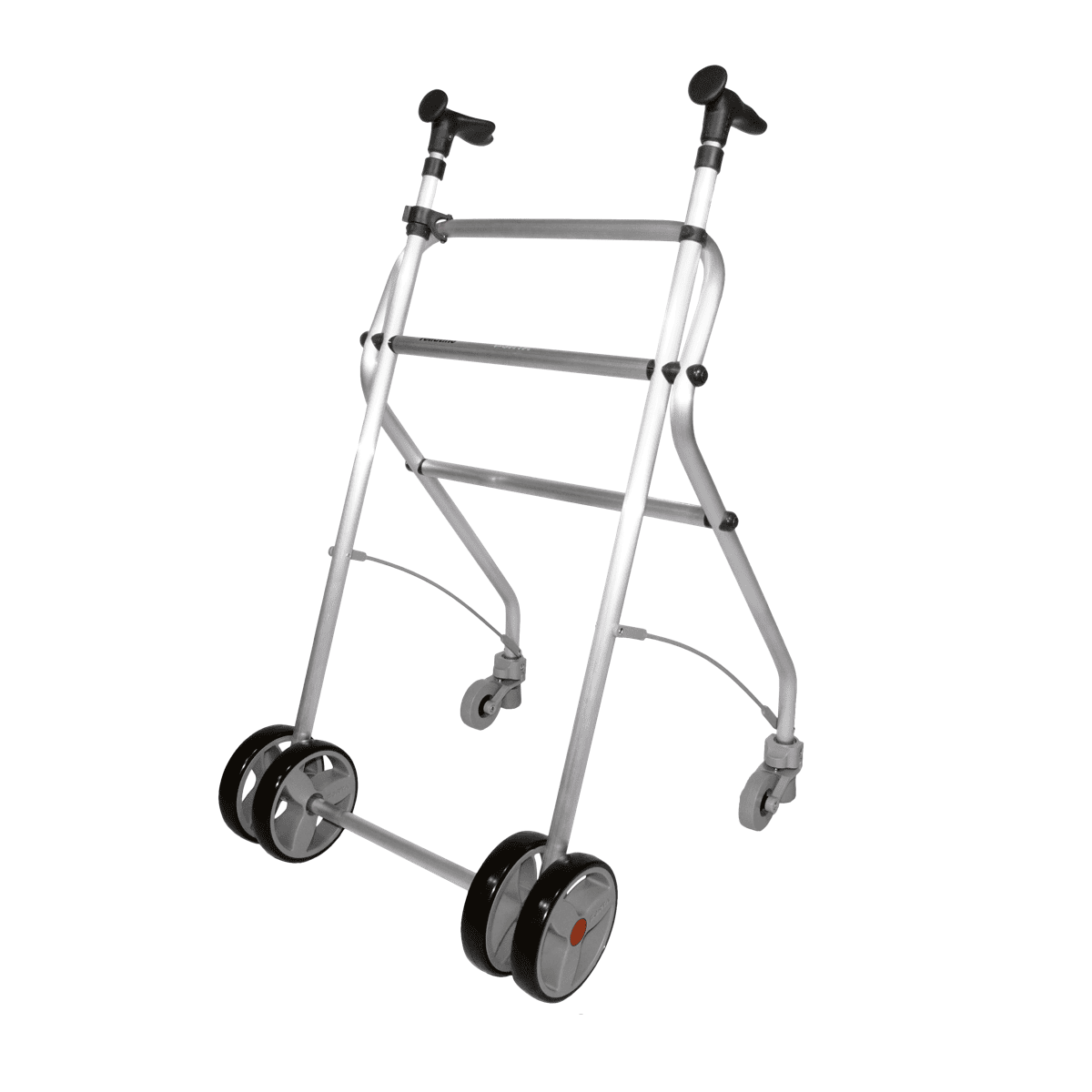 Andador ultraligero de 2,8kg plegable con freno por presión