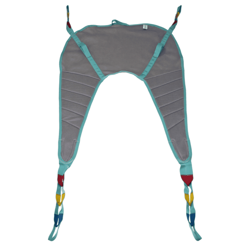 Arnés para grúa de elevación Forta Práctika y Mini con tela de calidad y asas