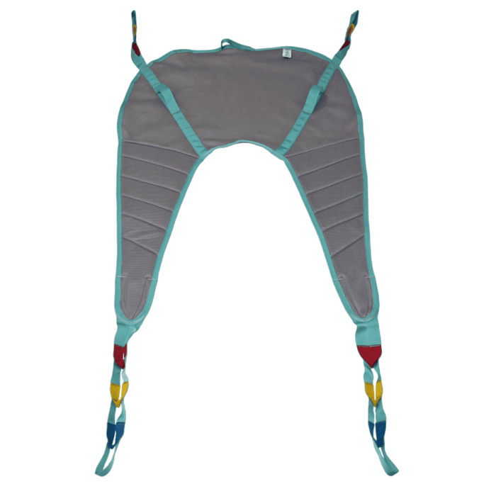 Arnés para grúa de elevación Forta Práctika y Mini con tela de calidad y asas