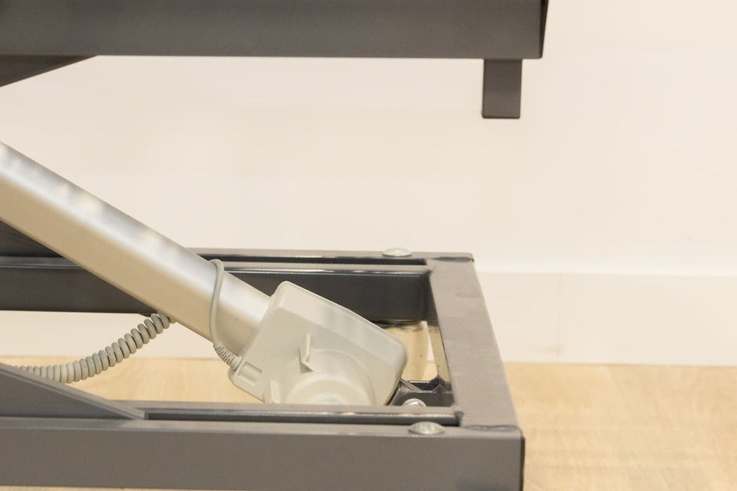 Cama articulada sanitaria eléctrica con somier pvc de 90x190cm