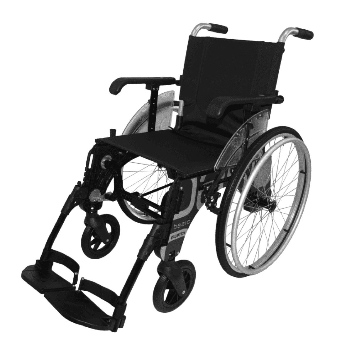 Silla de ruedas Basic auto propulsable con sistema de plegado especial