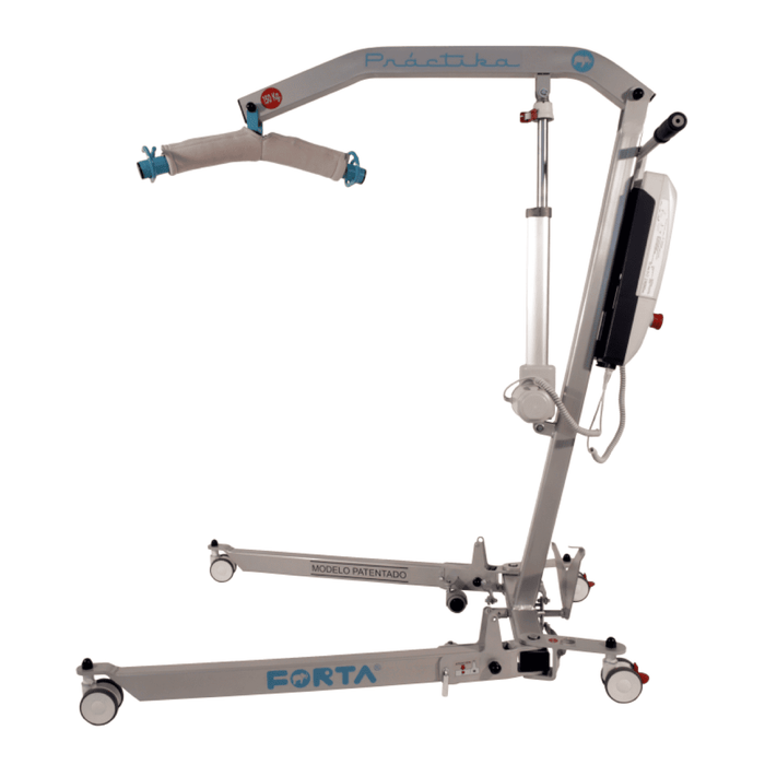 Grúa Práctika de transferencia de 40kg y capacidad hasta 150kg para mayores