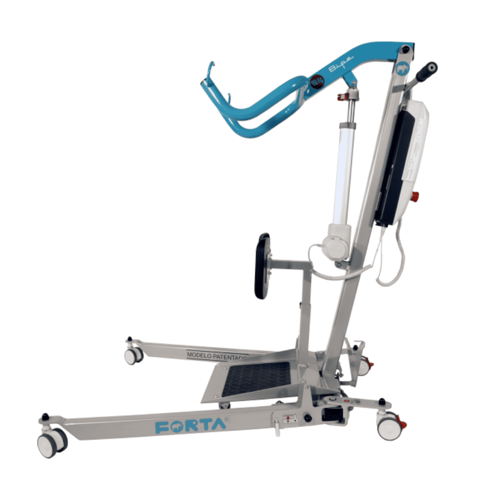 Grúa 2 en 1 bipedestación + transferencia silencioso de hasta 150kg