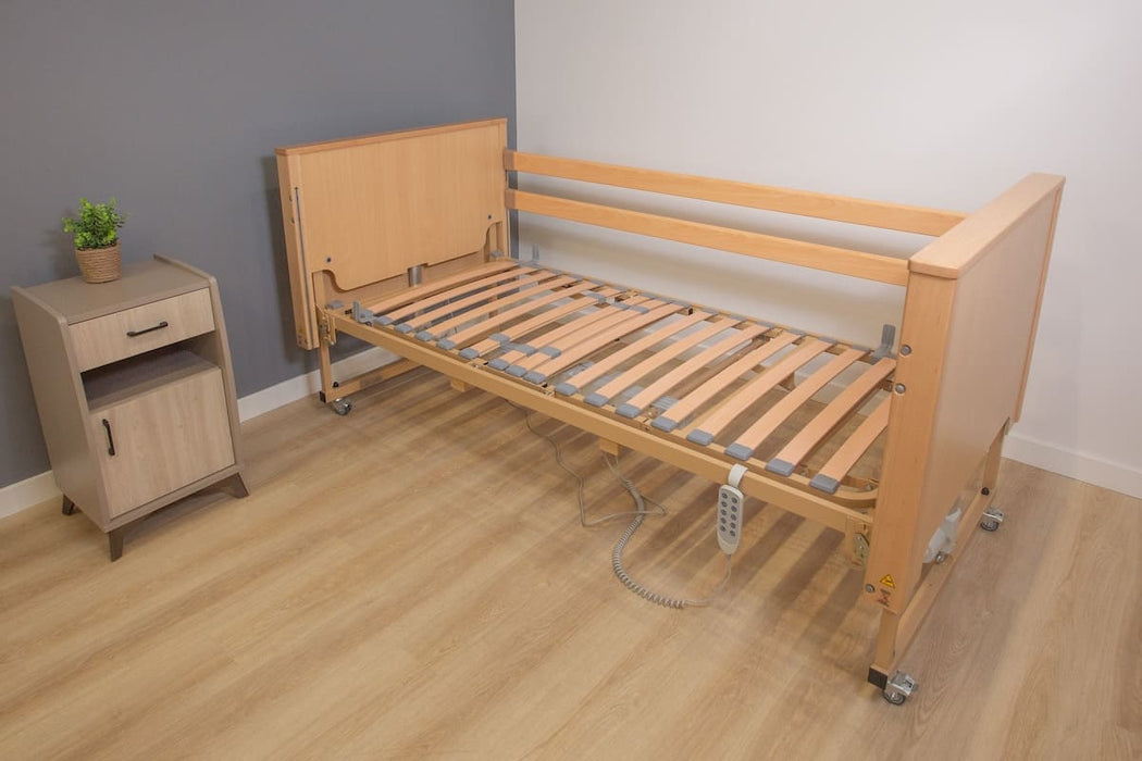 Cama articulada eléctrica Trend y antitrend elevación de 35 a 75cm con colchón PU