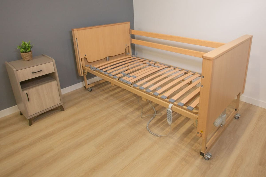Cama articulada eléctrica Trend y antitrend elevación de 35 a 75cm con colchón visco