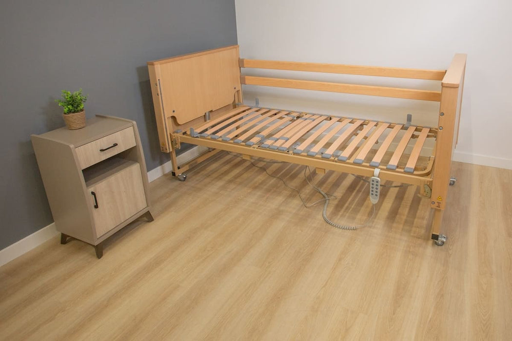 Cama articulada eléctrica Trend y antitrend elevación de 35 a 75cm con colchón PU