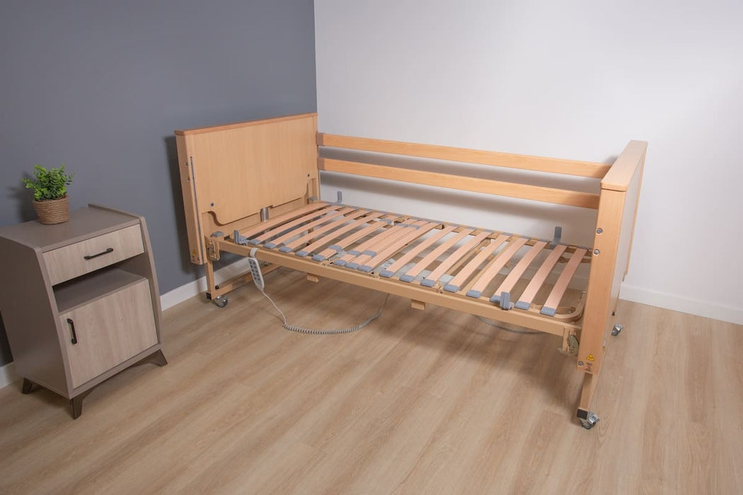 Cama articulada eléctrica Trend y antitrend elevación de 35 a 75cm con colchón visco