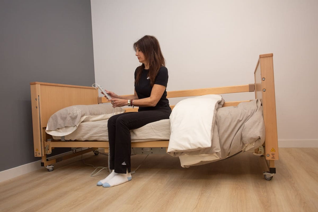 Cama articulada eléctrica Trend y antitrend elevación de 35 a 75cm con colchón PU