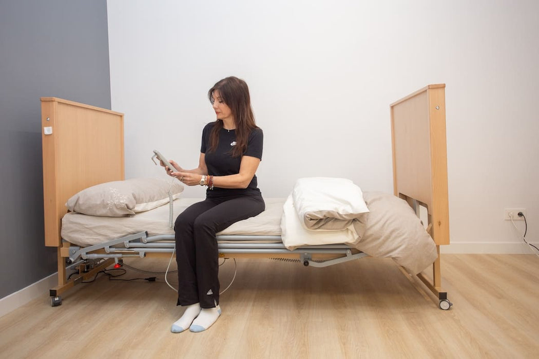 Cama articulada eléctrica Cota 0 trend y antitrend elevación de 10 a 67cm