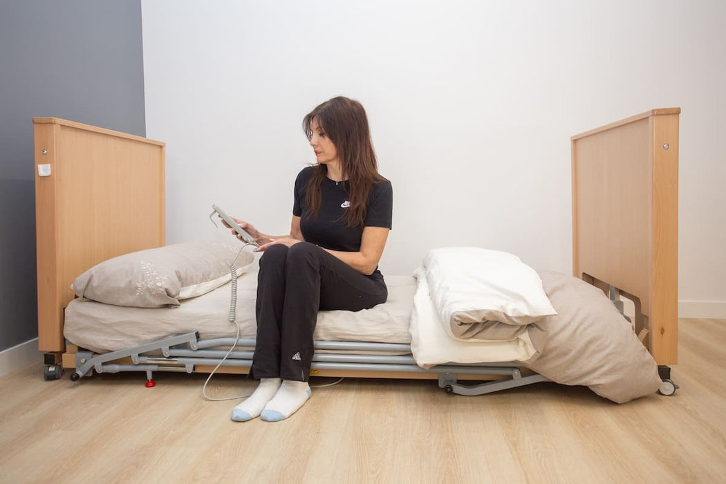 Cama articulada eléctrica Cota 0 trend y antitrend elevación de 10 a 67cm