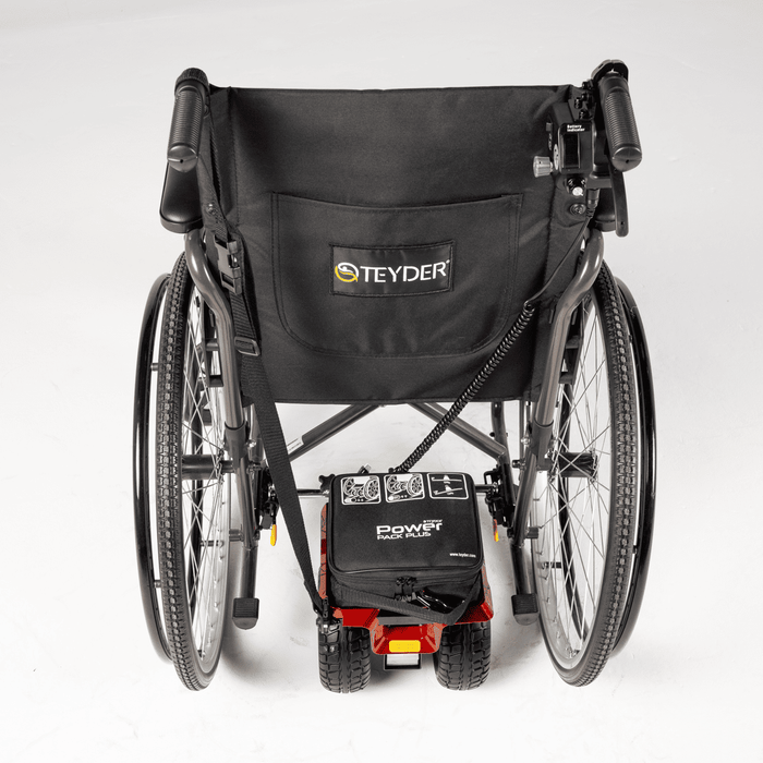 Motor potente de hasta 300W para instalar en sillas de ruedas manuales