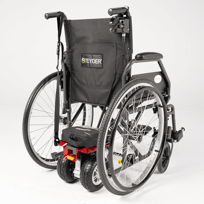 Motor potente de hasta 300W para instalar en sillas de ruedas manuales