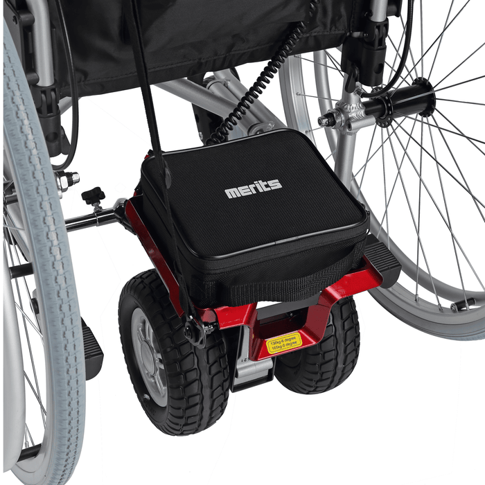 Motor potente de hasta 300W para instalar en sillas de ruedas manuales