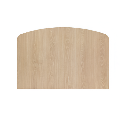 Cabecero + piecero Corera de DM en acabado madera con cantos redondeados para cama articulada