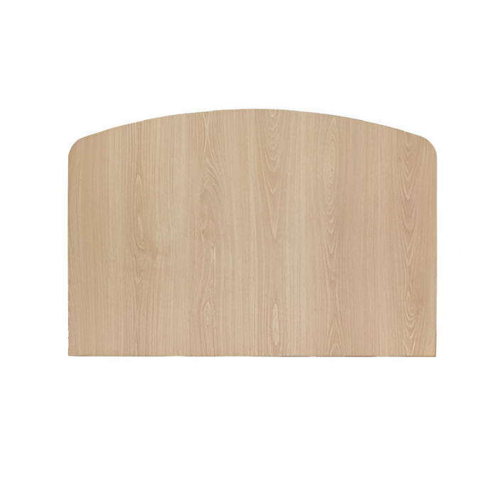 Cabecero + piecero Corera de DM en acabado madera con cantos redondeados para cama articulada