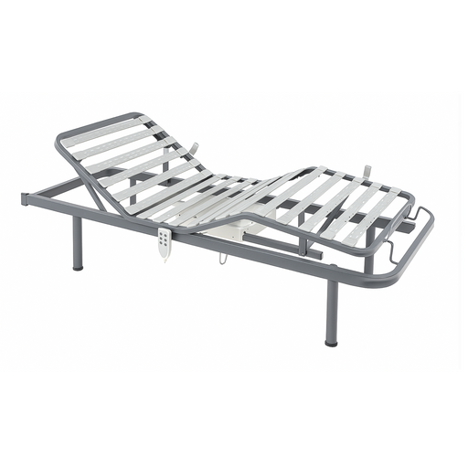 Cama articulada sanitaria Nules eléctrica con somier metálico de 90x190cm
