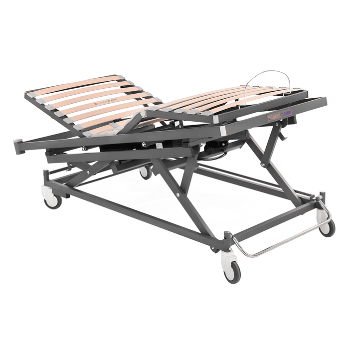 Cama articulada con carro elevador y función trend/antitrend 15º
