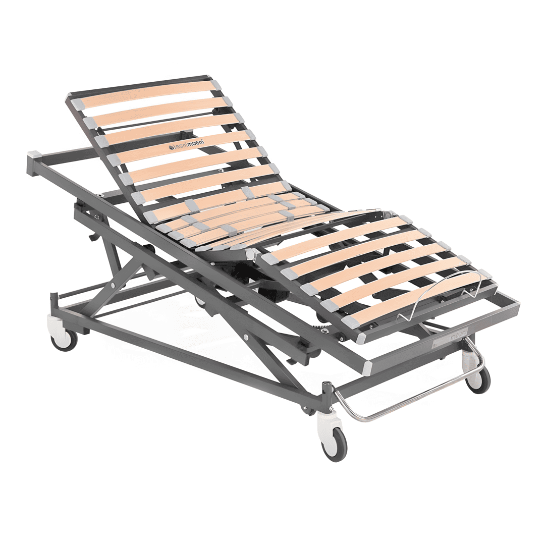 Cama articulada con carro elevador y función trend/antitrend 15º
