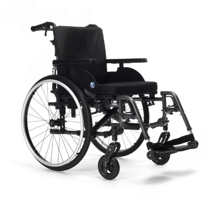 Silla de ruedas auto propulsable con respaldo reclinable 30º