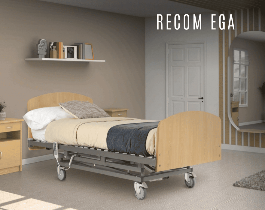 Cama articulada con carro elevador y función trend/antitrend 15º