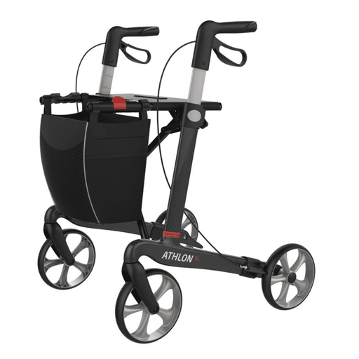 Andador de fibra de carbono Athlon de 5,2kg resistente y ultraligero plegable