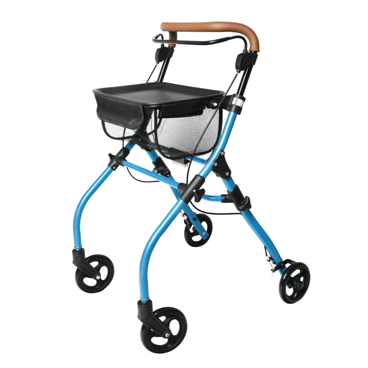 Rollator con bandeja para interior Neo Dandy con 4 ruedas y freno en varios colores