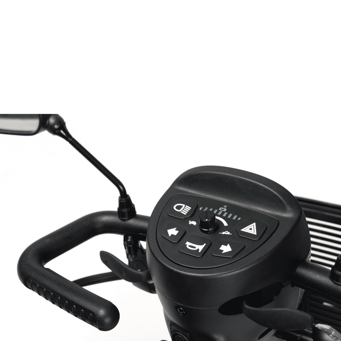 Scooter eléctrico ideal para interior y exterior con luces led de señalización