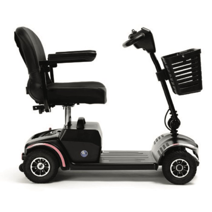 Scooter con ruedas neumáticas y batería 25 Ah de hasta 30km de autonomía