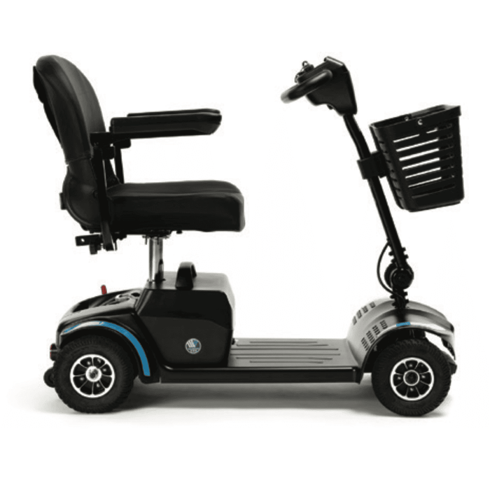 Scooter con ruedas neumáticas y batería 25 Ah de hasta 30km de autonomía