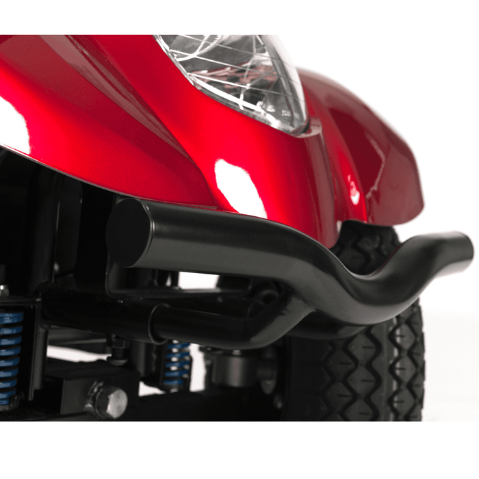 Scooter eléctrica con asiento ajustable giratorio y reposa cabezas