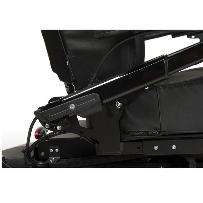 Silla de ruedas eléctrica elevable y reclinable para interiores y exteriores