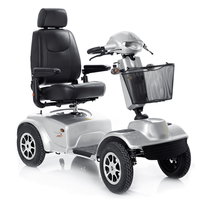 Scooter eléctrico Dakar 2 para 2 personas con ruedas grandes y asineto amplio