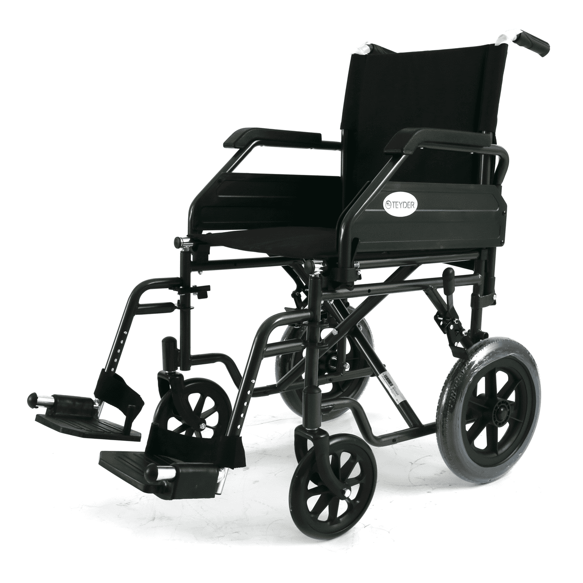 Silla de ruedas manual marengo resistente 300 con tapizado de nylon