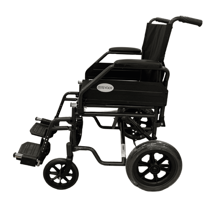 Silla de ruedas manual marengo resistente Rambla 300 con tapizado de nylon