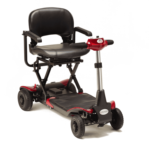 Scooter eléctrica Enzo plegable electrónicamente con mando a distancia y manillar regulable