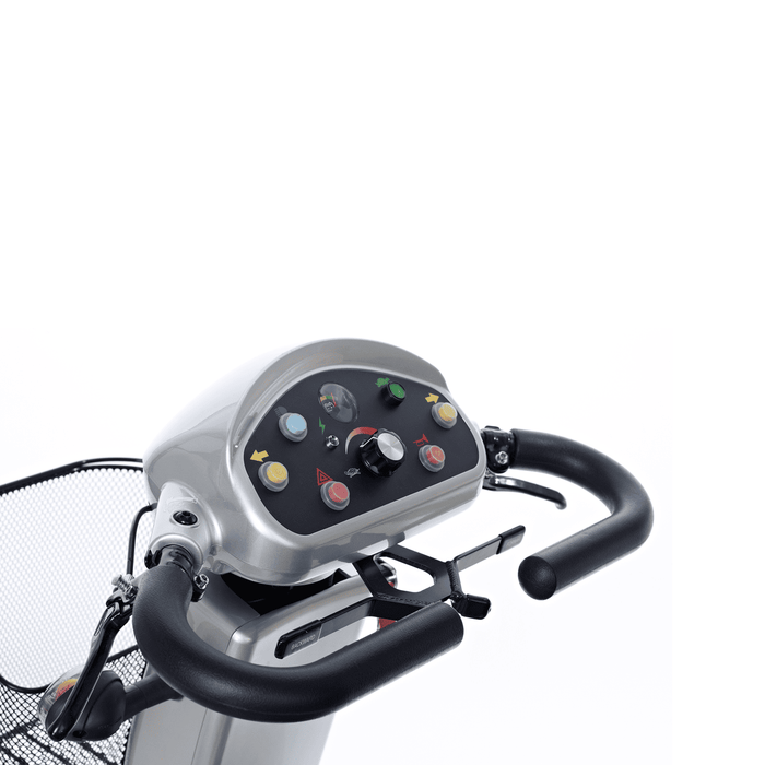 Scooter eléctrico Dakar 2 para 2 personas con ruedas grandes y asineto amplio