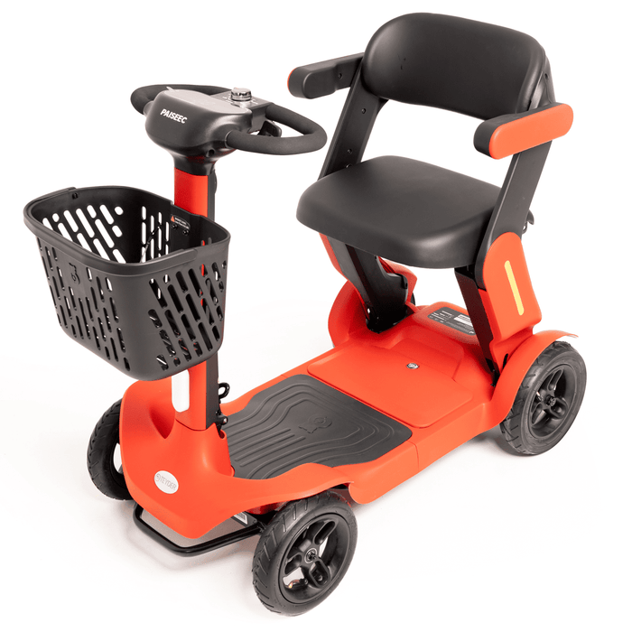 Scooter eléctrico Roc plegable inteligente con sistema de seguridad para curvas, pendientes y baches