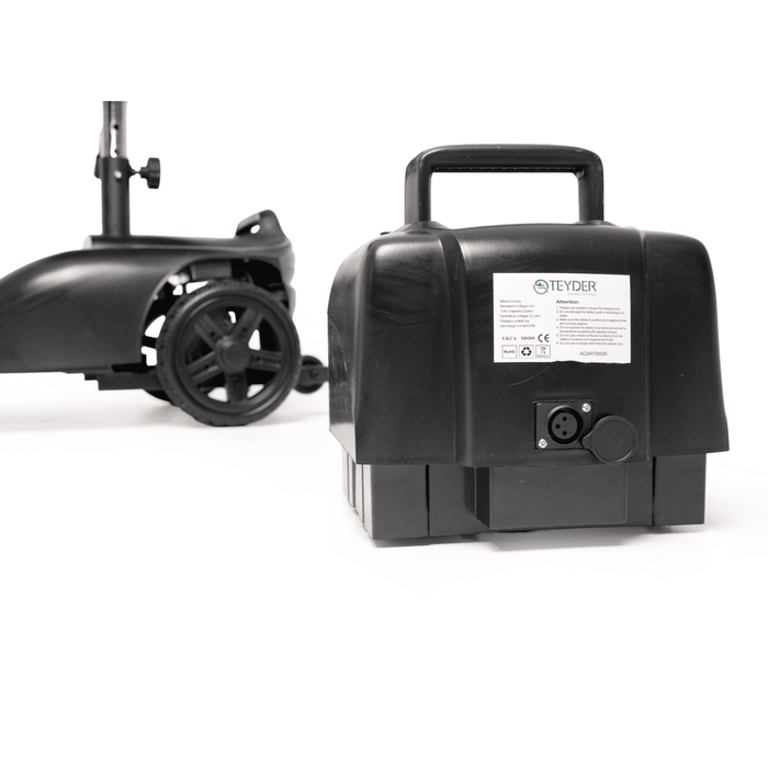 Scooter Suzuka eléctrico compacto para todo tipo de terreno con ruedas grandes