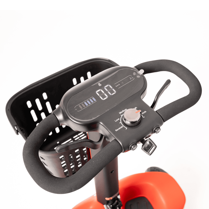 Scooter eléctrico Roc plegable inteligente con sistema de seguridad para curvas, pendientes y baches