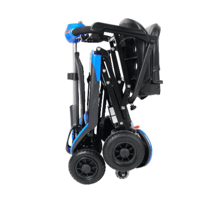 Scooter eléctrica Enzo plegable electrónicamente con mando a distancia y manillar regulable