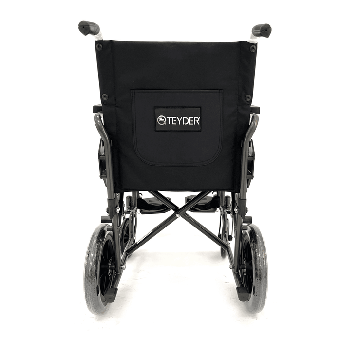 Silla de ruedas manual marengo resistente 300 con tapizado de nylon