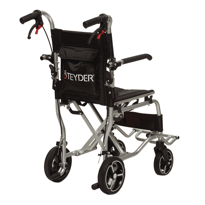 Silla de ruedas Minitrans para traslados ideal para desplazamientos de interior