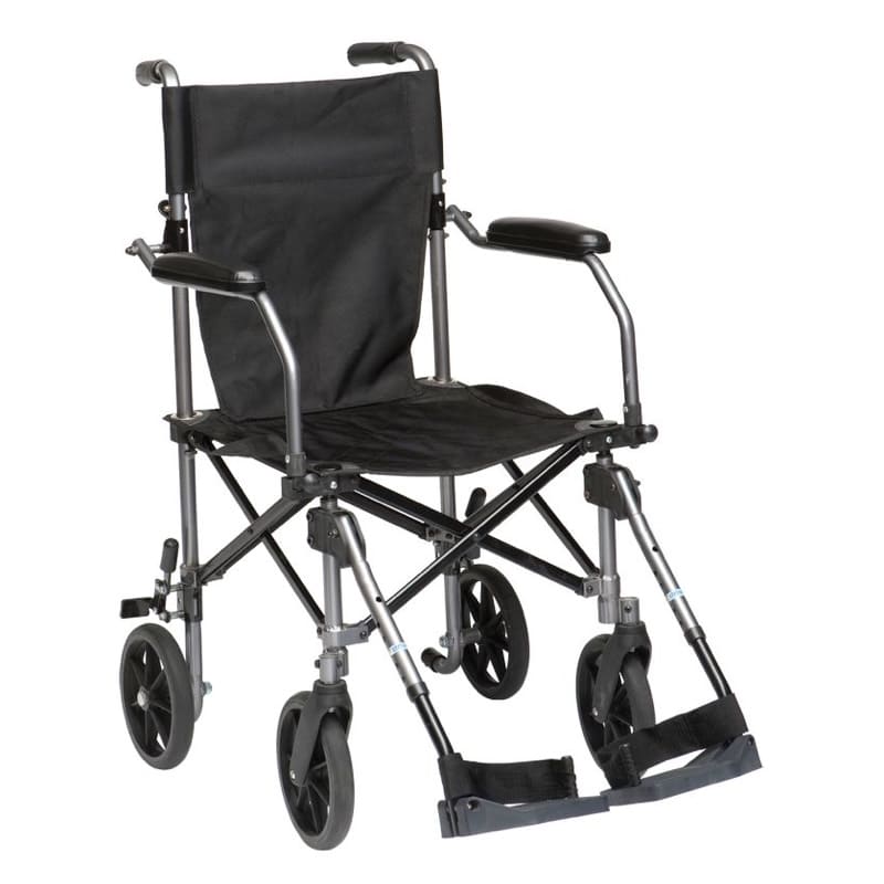 Silla de transferencia plegable compacto con bolsa para transporte ideal para viajes cortos