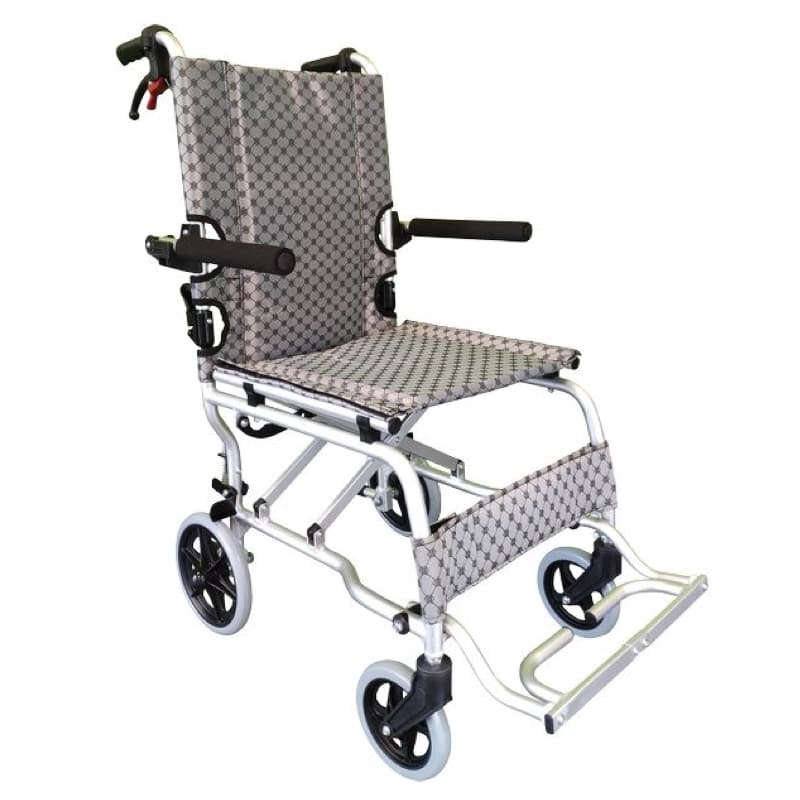 Silla de transferencia Air plegable con freno de acompañante para entornos abiertos