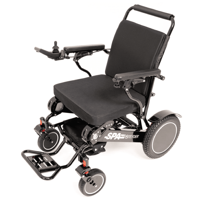 Silla de ruedas eléctrica SPA PRO plegable y ultra ligera de 25kg con motor potente de 250W