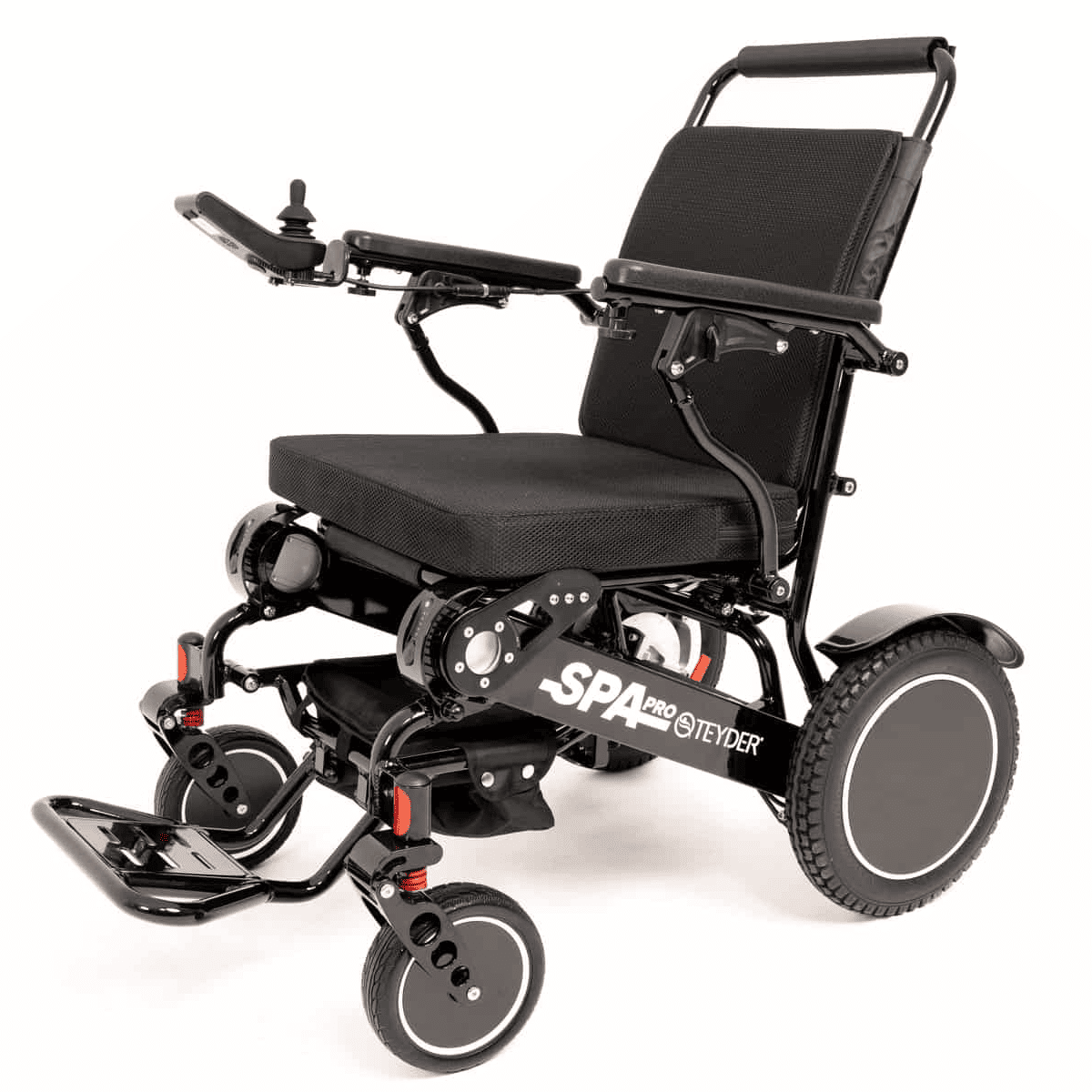 Silla de ruedas eléctrica SPA PRO plegable y ultra ligera de 25kg con motor potente