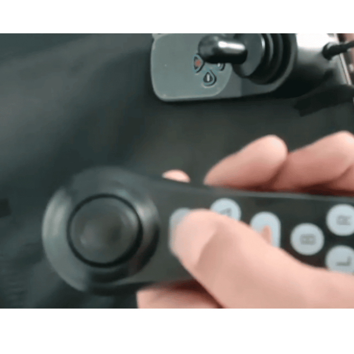 Silla eléctrica ultra ligera con mando de acompañante