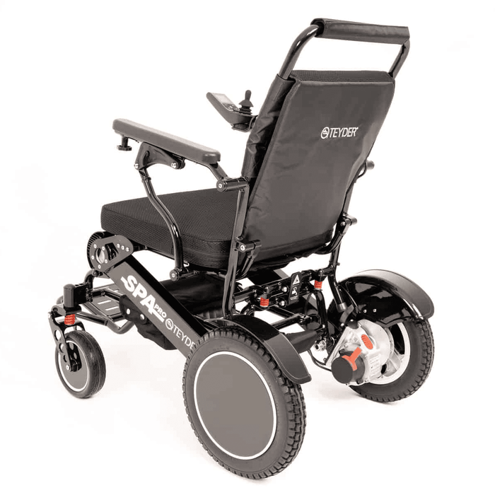 Silla de ruedas eléctrica SPA PRO plegable y ultra ligera de 25kg con motor potente de 250W