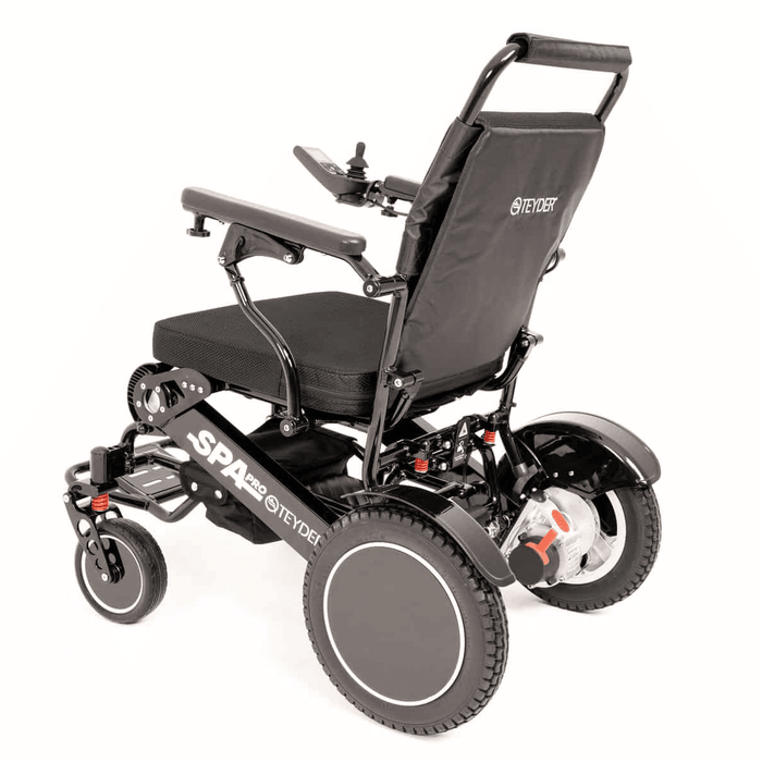 Silla de ruedas eléctrica SPA PRO plegable y ultra ligera de 25kg con motor potente de 250W